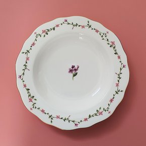 효재의 꽃수 이야기 숲볼 (23cm) ~~ 너무 여성적이고  품질좋은 본차이나 제품~~