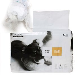 뉴리웹 펫 여아용 기저귀 12매 XS 강아지귀저기 강아지생리기저귀 강아지용품 애견기저귀