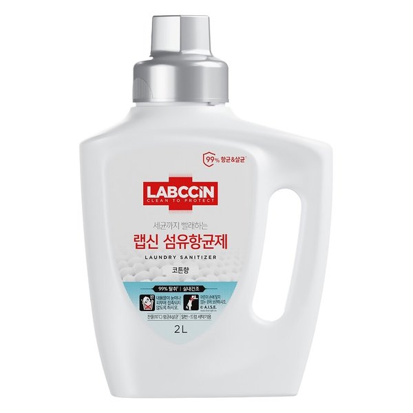 랩신 섬유항균제 코튼향 2L x1개