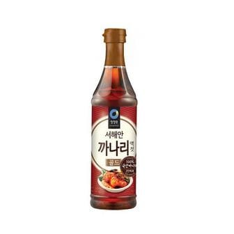 청정원 서해안 까나리 액젓골드 750g +250g 증량 1개