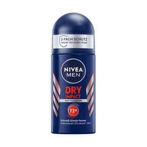 [해외직구] 독일직구 Nivea 니베아 맨 드라이 임팩트 데오드란트 롤온 50ml 2팩