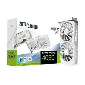 HIT ZOTAC GAMING 지포스 RTX 4060 TWIN Edge OC D6 8GB White /정품/오늘출발