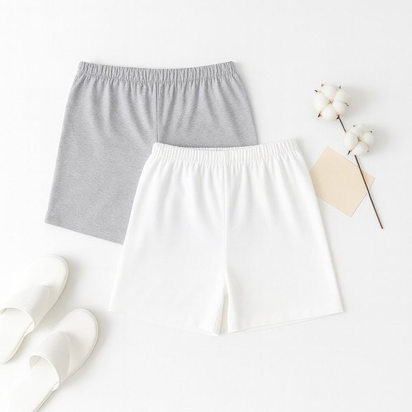 소프트밴딩 편한 면 속바지 3부 쓸림케어 원피스 필수템 기본템 베이직