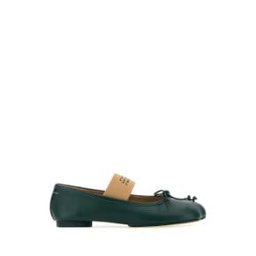 [MM6 메종 마르지엘라] Flat shoes S59WZ0099P3628 T7160 Green