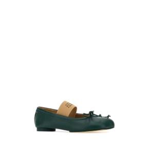 [MM6 메종 마르지엘라] Flat shoes S59WZ0099P3628 T7160 Green