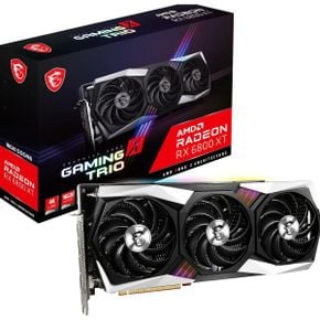 영국 MSI 그래픽카드0108 Radeon RX 6800 XT GAMING X TRIO 16G Gaming Graphics Card 16GB GDDR