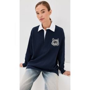 4968203 Stella McCartney Cat Oversized Rugby Polo Shirt