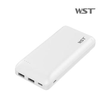  WST 보조배터리 20000mAh(5핀케이블+8핀젠더+C타입젠더)