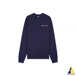 SPORTYRICH Syracuse Crewneck - NavyWhite (CRAW2338NA) (시큐러스 크루넥)