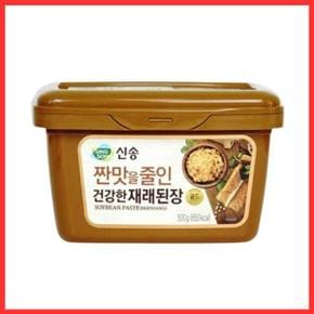 신송식품 건강한 재래된장 500g x 3개