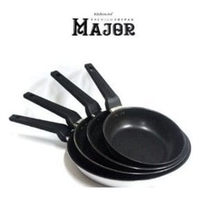 키친아트 메이저 인덕션 스텐 후라이팬 24cm