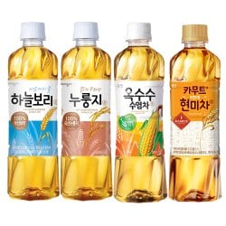 웅진 4종혼합 옥수수 하늘보리 누룽지차 현미차 500ml 10개/20개/40개