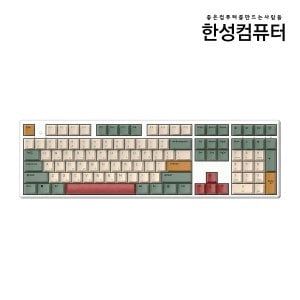  한성컴퓨터GK898B PRO 염료승화 유무선 무접점 (CAMPING)