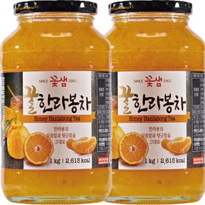 꽃샘 꿀한라봉차 2kg(1kgx2병)