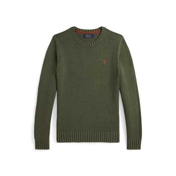 폴로 키즈 남아 8-18세 코튼 크루넥 스웨터(CWPOSWEY6820656300)