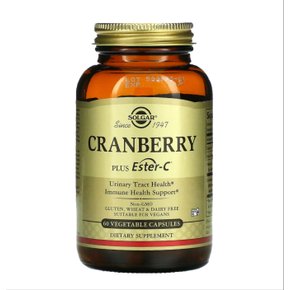 크랜베리 플러스 에스터-C 60베지캡슐 크랜베리+에스터씨 비타민