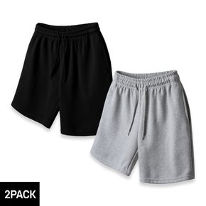 [2PACK] 앨빈클로 코튼 밴딩 스웨트 반바지 PAN1450 (7 COLOR)