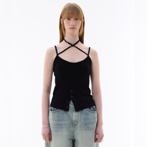 EVAN SLEEVELESS TOP / BLACK