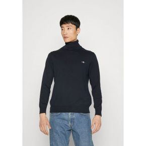 4606316 GANT CLASSIC ROLLERNECK - Jumper evening blue