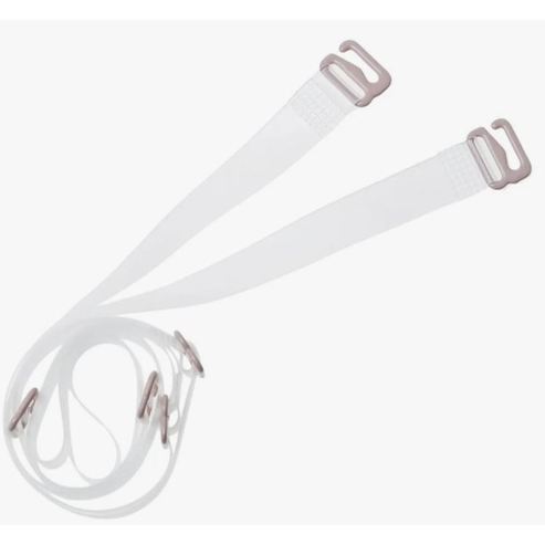 비너스 VAC1003 여름 필수템 탈부착가능한 브라 투명끈 10MM 5매세트 (AB컵 권장)