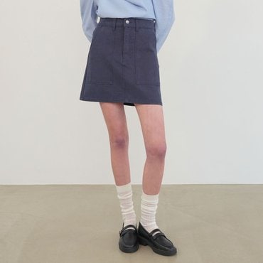 온앤온 빈티지 데님 미니스커트 NEJ5SS210