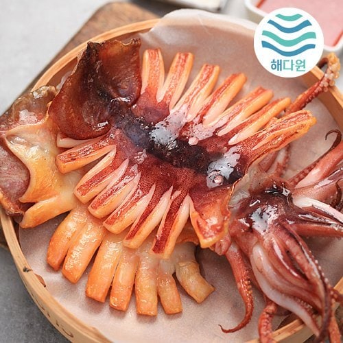 [해다원]해를품은 반건조오징어 왕특대5미(900~1.1kg)