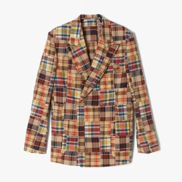 샌프란시스코마켓 KENNETH FIELD 케네스 필드 MADRAS PATCH DB JACKET MULTI KFE1M20001A99