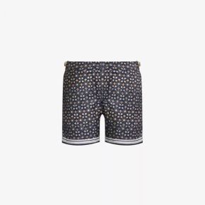 5486713 ORLEBAR BROWN Bulldog floral-print swim shorts