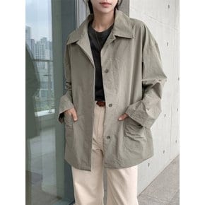 누리 하프 롤업 자켓_YMSH26FW016