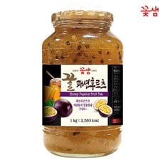  꽃샘 꿀 패션후르츠차 1KG ( 과일청 에이드)
