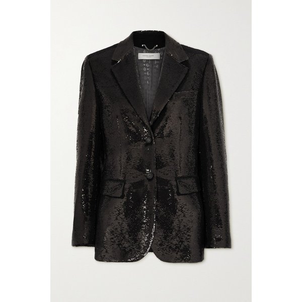 브라운 시퀸 크레이프 블레이저 1647597285766447