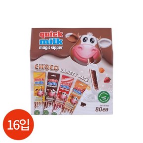 퀵 밀크 버라이어티 팩 30g x 16개