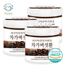 간편한 차가버섯환 haccp 인증 휴대용환통 사은품 200gx3통