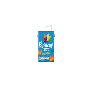 Rubicon 루비콘 빨대팩 저당주스 망고 맛 288ml