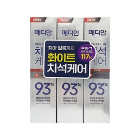 치석케어 화이트 치약 120g 3입