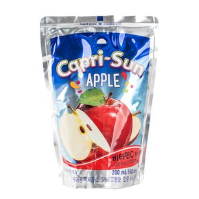 카프리썬 애플 과일쥬스 200ml 1팩 비타민C 함유 상큼한 사과쥬스