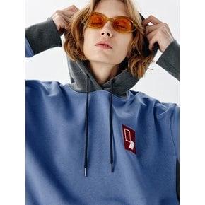 Door`Box Sweat Hoody (Mix-Blue)