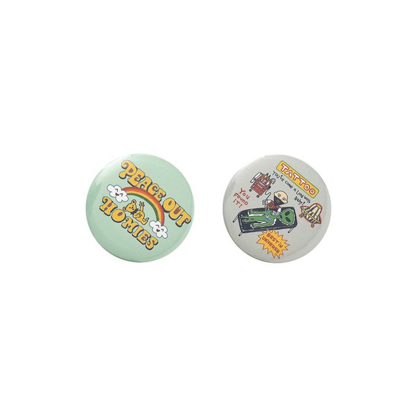 WAN TATTOO PIN BUTTON SET