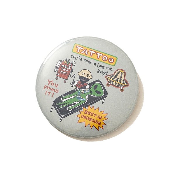 WAN TATTOO PIN BUTTON SET