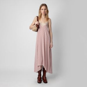 쟈딕앤볼테르 캐미솔 원피스 Risty Silk Dress ZE4SFCTWD019Z30