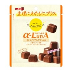 메이지 펨니케어 후드 α-LunA(알파르나) 밀크 초콜릿 42g×10봉
