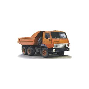 맥 디스트리뷰션 1 87 KamAZ 5511 키퍼-2 덤프트럭 레진키트 MAC-R8715