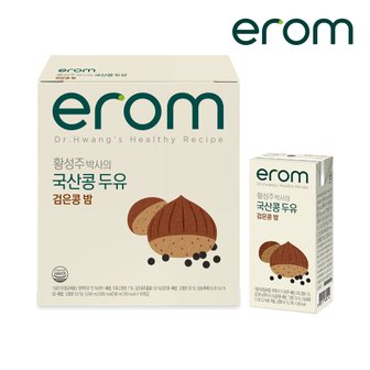  이롬 황성주 박사의 국산콩두유 검은콩 밤 190ml x 16팩