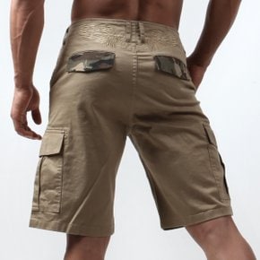 [평범은 재난이다] 그린바나나 Black Wing Cargo Shorts