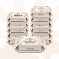  도톰한 고급 하나린 물티슈 80매 캡형 x 12개