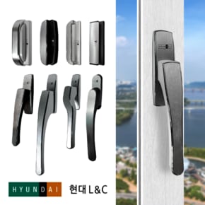 녹슬고 낡은 한화 창문손잡이 현대 라피네 카이저 오토락 샷시 핸들교체 창호인테리어완성 현대 오토락 핸들