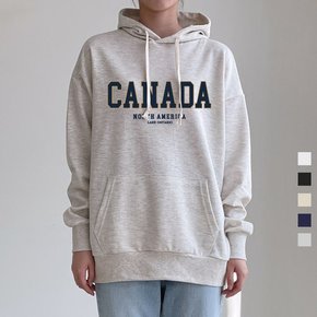 CANADA 오버핏 남여공용 후드티 5컬러