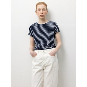 Stripe T-Shirts_Navy