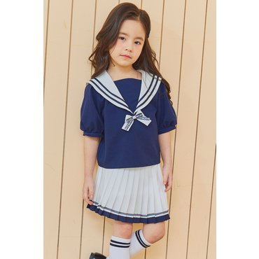 티파니 NY 배색 카라 티/T52KAT020 N3