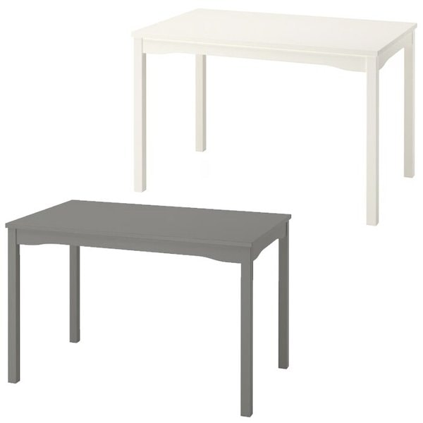 HAUGA 하우가 테이블 118x74cm/4인용식탁/4인테이블/데스크/책상/원목테이블